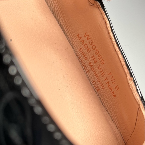 Cole Haan Paxton Mary Jane Pump Patent Leather Size 7.5 Black - Picture 16 of 16